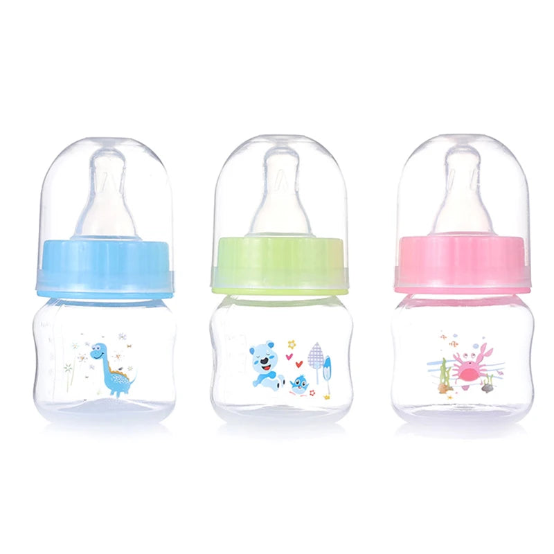 50ML Newborn Mini Portable Baby Feeding Nursing Bottle BPA Free Safe Infant Nipple Care Feeder for Fruit Juice Milk