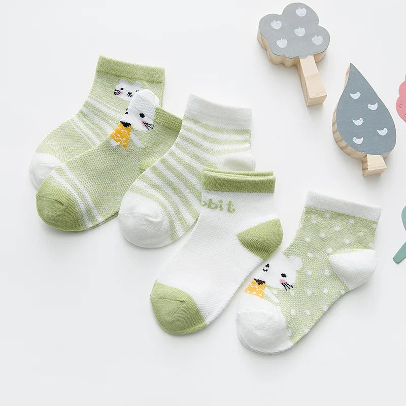 Chaussettes Bébé – Maille Coton 5 paires