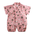 Pyjama Bébé Été 2 Pièces – Haut Cartoon & Short Confortable
