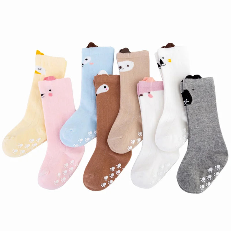 Lot 3 Chaussettes Bébé – Hautes Cartoon