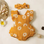Tenue Bébé – Body Volants + Bandeau