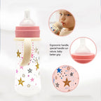 330ml baby bottle with handle, easy to clean, feeding accessory for children, suitable for various occasions