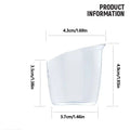 The new straight-body baby bottle, cute with handle, anti-flatulence standard mouth 240ml baby bottle, Christmas gift