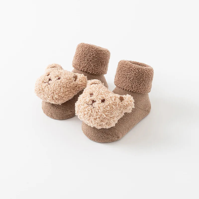 Chaussettes Bébé – Ours Coton Doux
