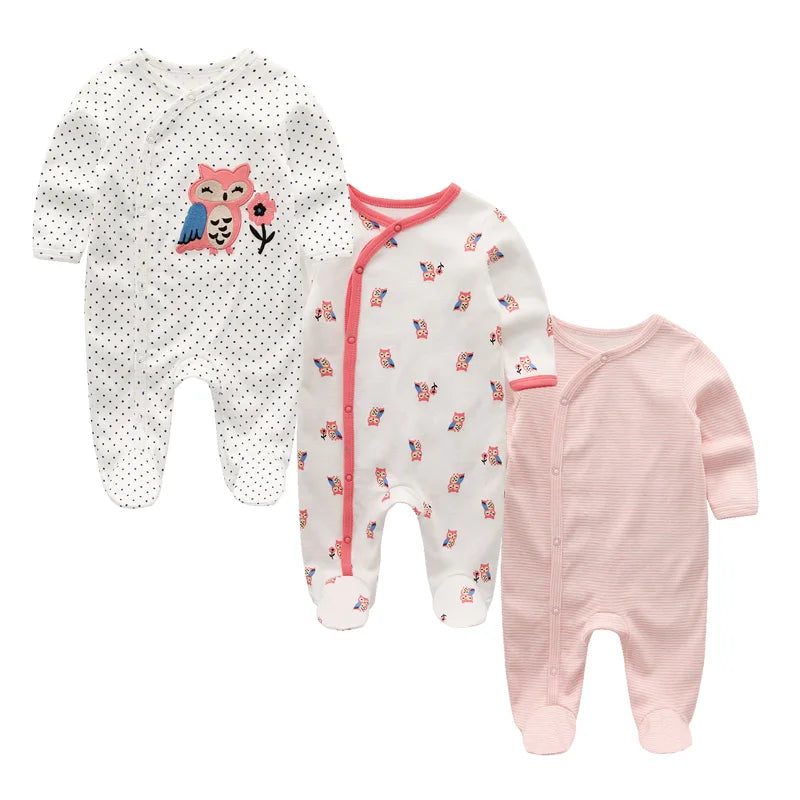Combinaison Bébé – Coton 100% Nouveau-né