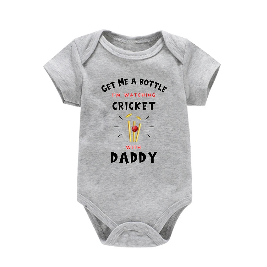Body Bébé Basketball – Barboteuse Été Manches Courtes pour Nouveau-Né