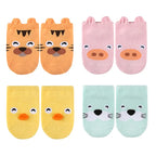 Chaussettes Bébé – Lot 4 pcs Quotidien