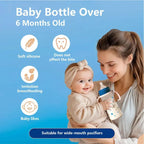 330ml baby bottle with handle, easy to clean, feeding accessory for children, suitable for various occasions