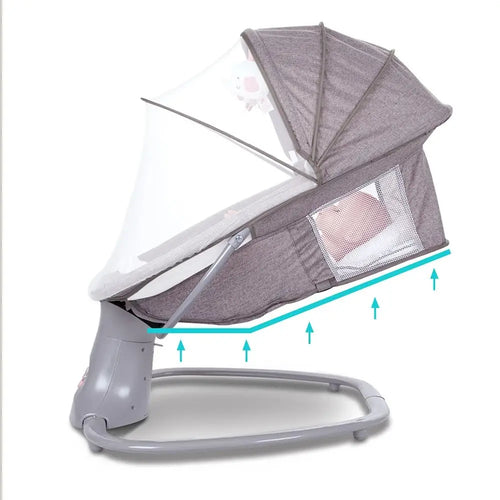 Berceau Nouveau-Né – Lit Bébé Portable & Balancelle Électrique