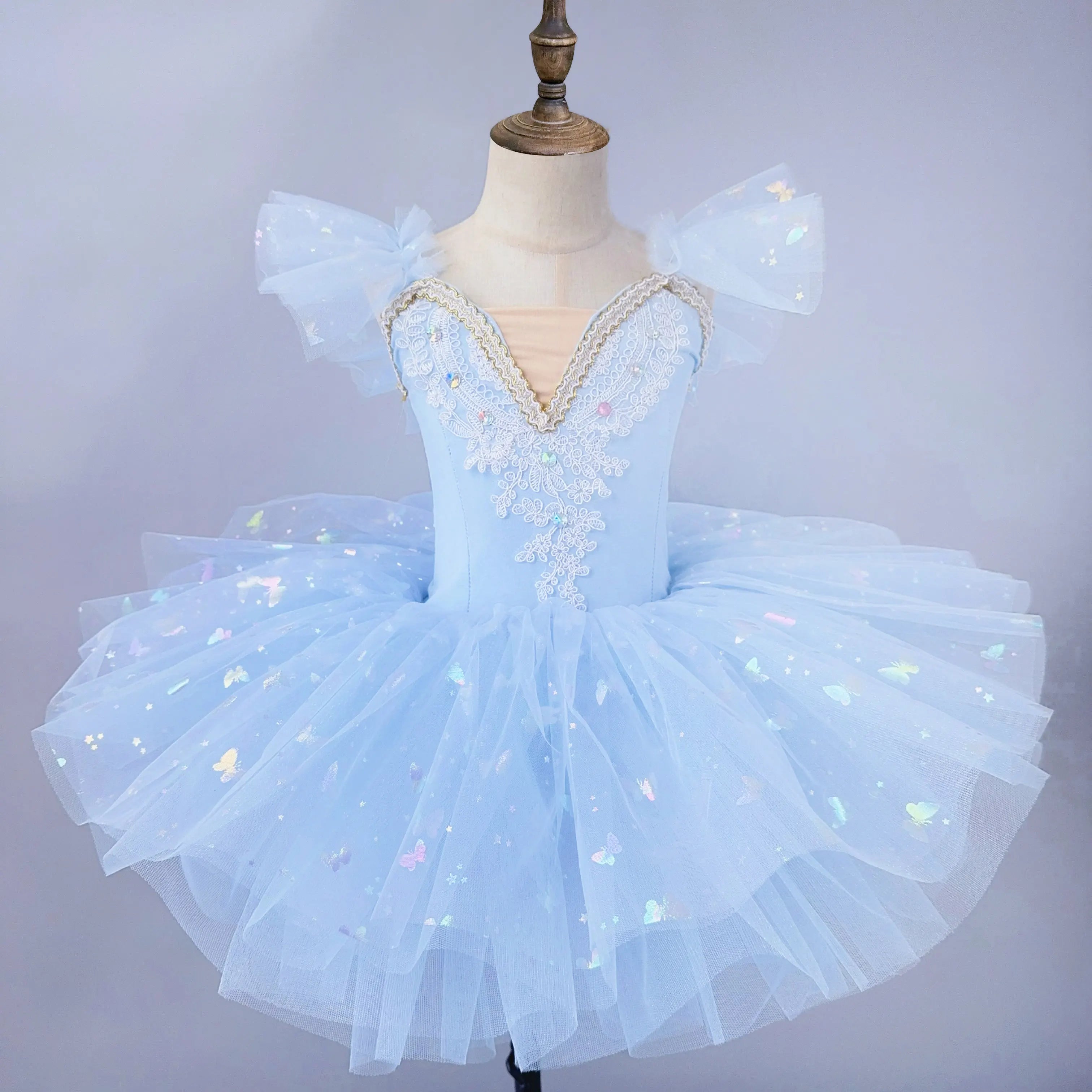 Girls Ballet Performance Costume Vestidos Dance Wear Kids Tutu Ballet Dress Stage Outfit Summer Fashion Princess Dresses