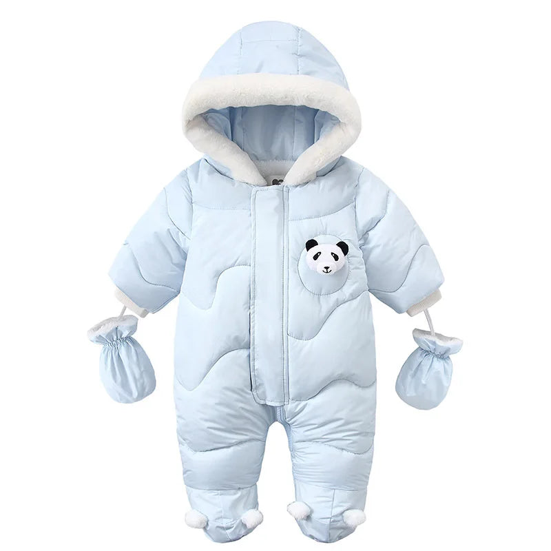 Snowsuit Bébé – Capuche Ours Douillet