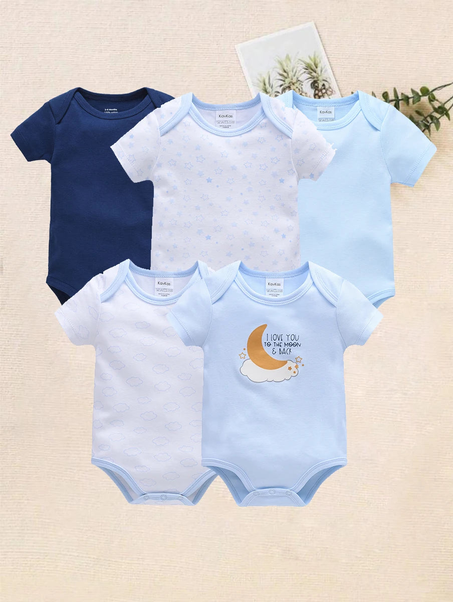 Tenue Bébé Garçon – Body + Pantalon Été
