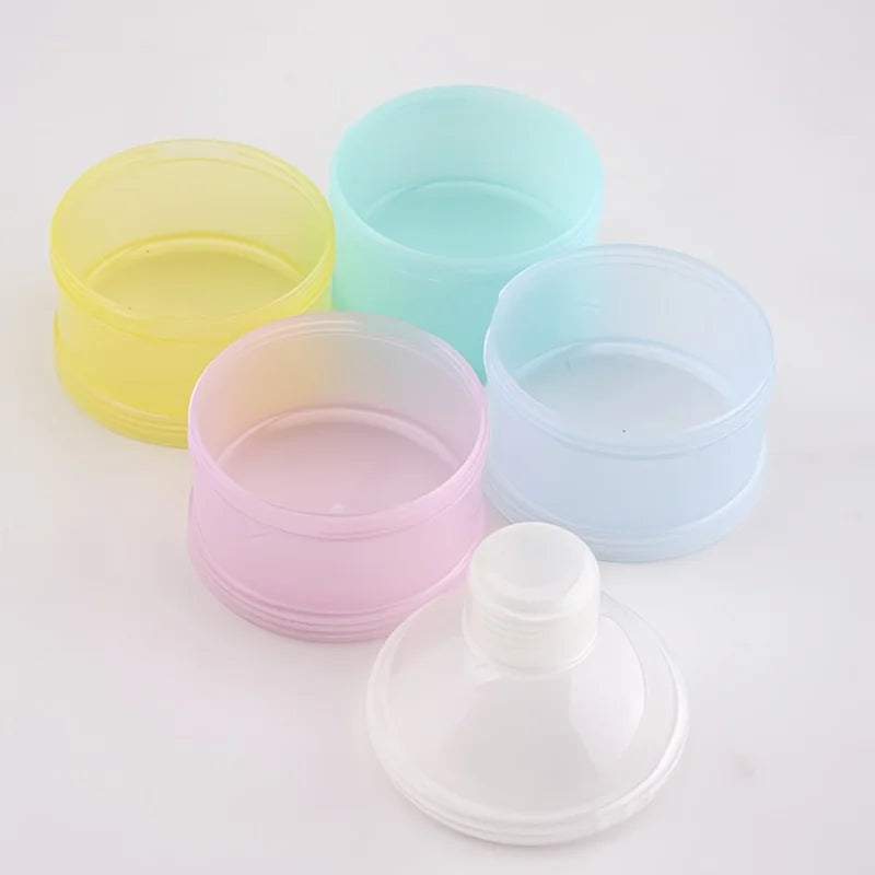 Portable Baby Formula Milk Powder Box Small Size Food Storage Container Sealed Baby Food Organizer for Outings And Solid Foods