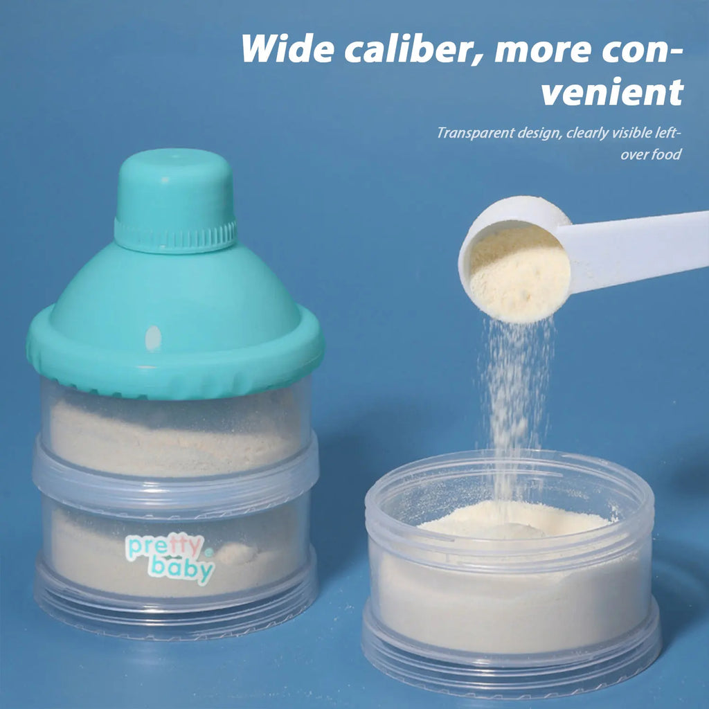 4-Layer Detachable Transparent Multi-layer Milk Powder Box Detachable Baby Milk Powder Compartment Maternal and Child Products