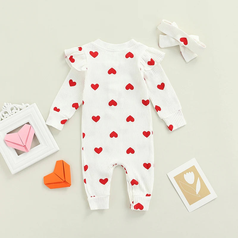 Body Bébé Fille – Cœur & Volant
