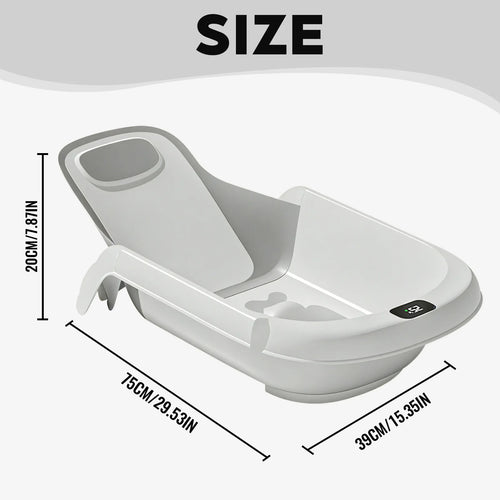 Baignoire Bébé 4 en 1 – Siège de Bain Évolutif Portable