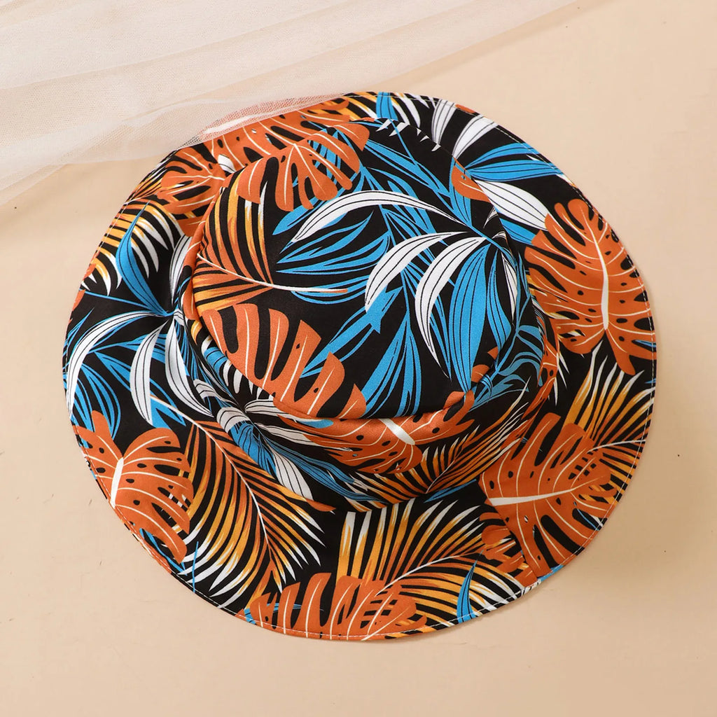 Ensemble Bébé Fille 2 Pièces – Robe à Nœud & Chapeau d'Été