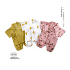 Pyjama Bébé Été 2 Pièces – Haut Cartoon & Short Confortable