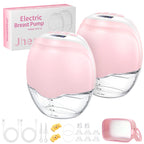 Wearable Breast Pump Electric Breastpumps Hands Free Comfort Milk Collector Lightweight with LED Display 3 Modes & 12 Levels