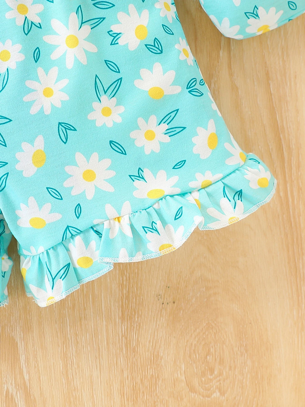 Barboteuse Bébé Fille Fleurie – Combinaison à Bretelles & Sac Assorti