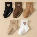 Lot 5 Chaussettes Bébé – Ours Mignon