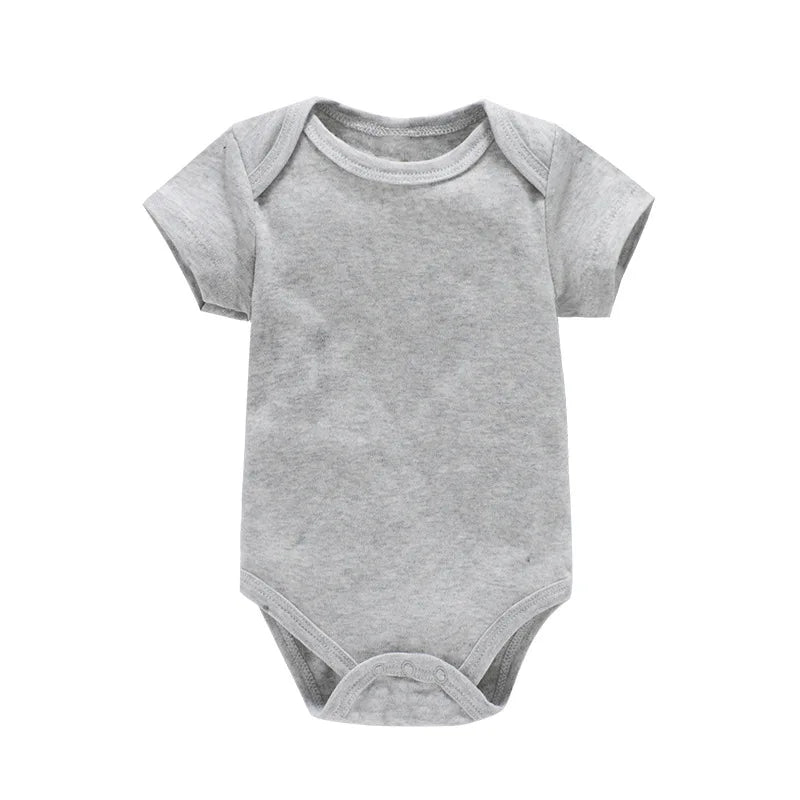 Newborn Baby Summer Rompers Infant Bodysuits Short Sleeve Jumpsuit “You Are So Loved” Baby Boy Girl Clothes Cotton  0-24 Months